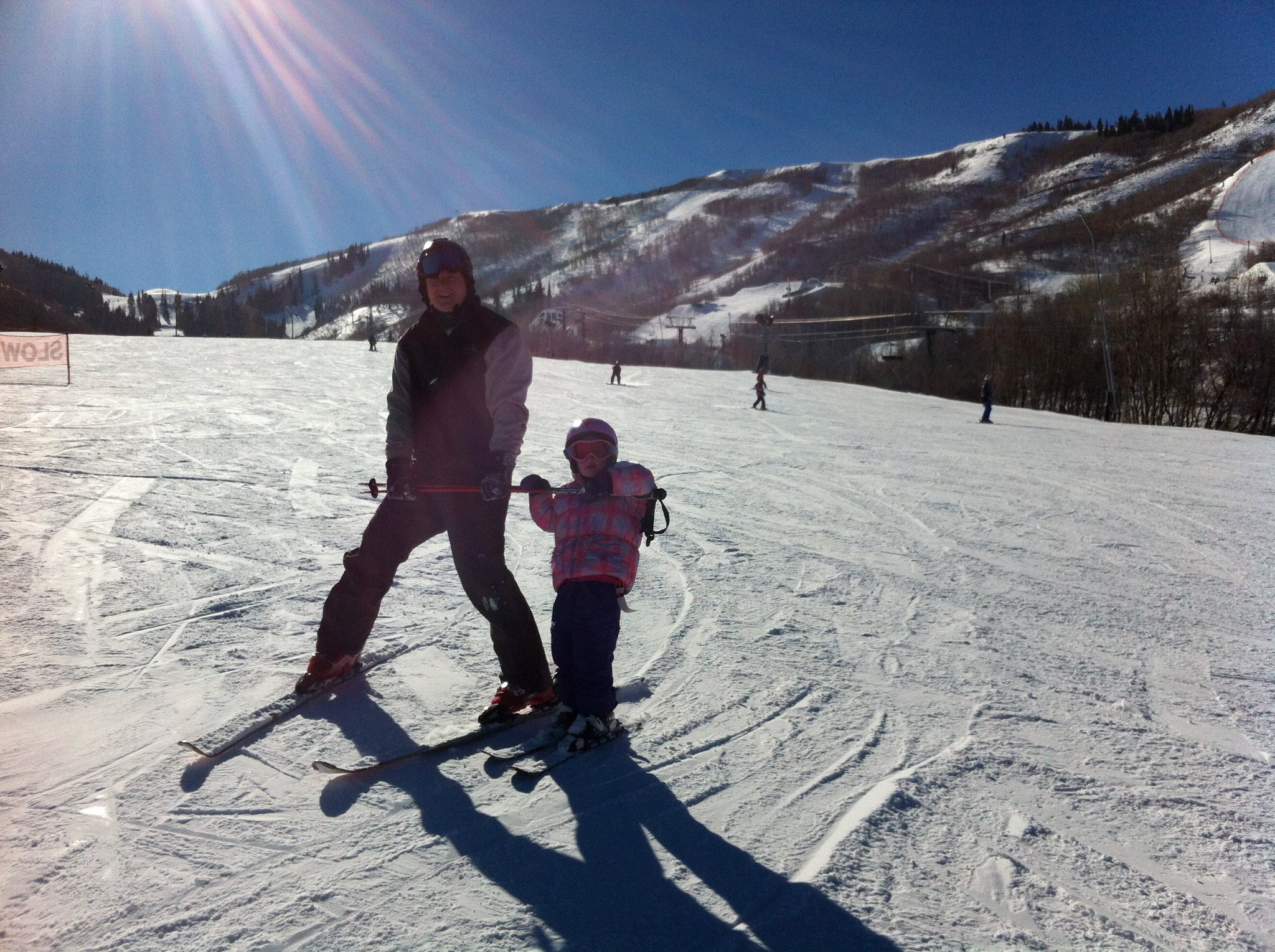 Maggie skiing 2