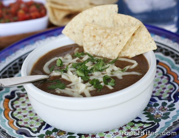 black bean soup